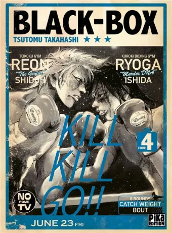 Couverture du manga Black-box Tome 4