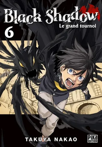 Couverture du manga Black shadow Tome 6, « Le grand tournoi »