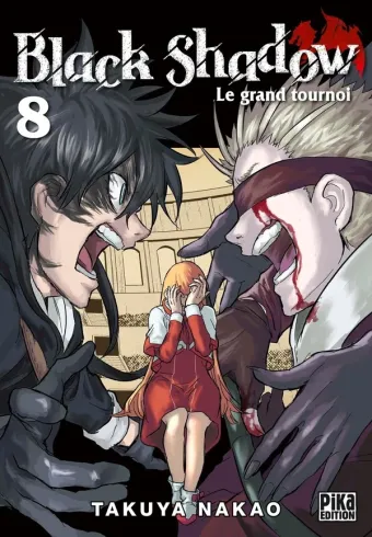 Couverture du manga Black shadow Tome 8, « Le grand tournoi »