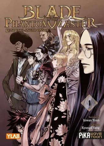Couverture du manga Blade of the phantom master – le nouvel Angyo Onshi Tome 4