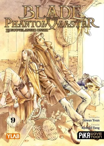 Couverture du manga Blade of the phantom master – le nouvel Angyo Onshi Tome 9