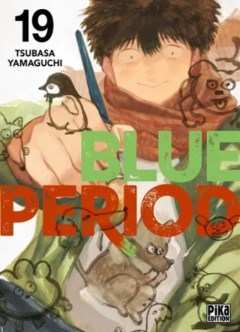 Couverture du manga Blue period Tome 19