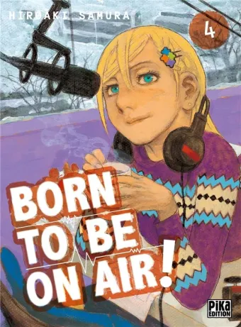 Couverture du manga Born to be on air ! Tome 4