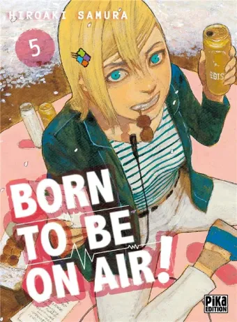 Couverture du manga Born to be on air ! Tome 5