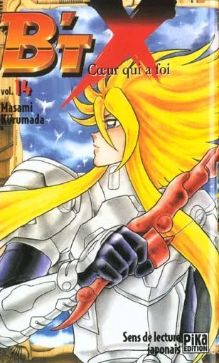 Couverture du manga B’TX Tome 14, « Coeur qui a foi »