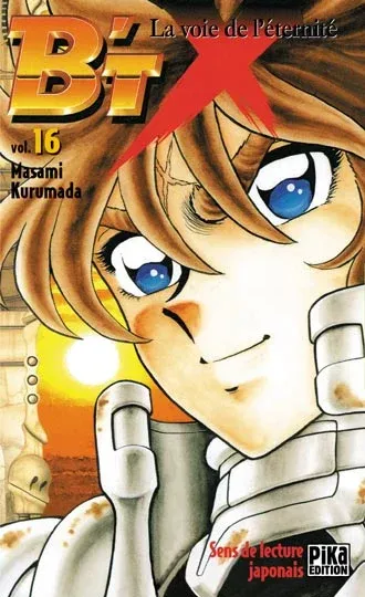 Couverture du manga B’TX Tome 16, « La voie de l'éternité »
