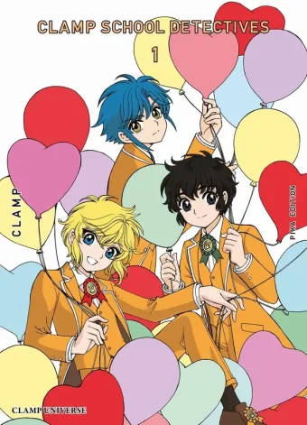 Couverture du manga Clamp school detectives Tome 1