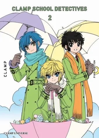 Couverture du manga Clamp school detectives Tome 2