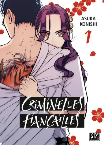 Couverture du manga Criminelles fiançailles Tome 1