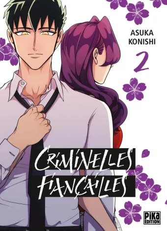 Couverture du manga Criminelles fiançailles Tome 2