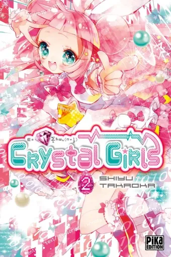 Couverture du manga Crystal girls Tome 2