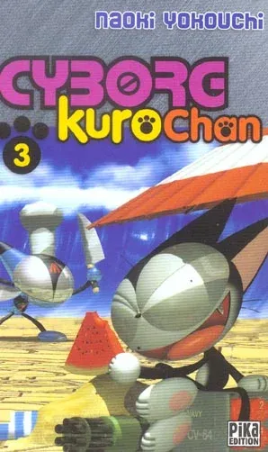 Couverture du manga Cyborg Kurochan Tome 3