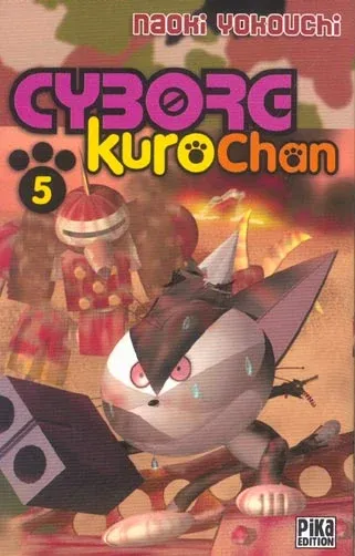 Couverture du manga Cyborg Kurochan Tome 5