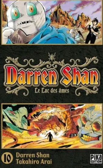 Couverture du manga Darren Shan Tome 10, « Le lac des âmes »