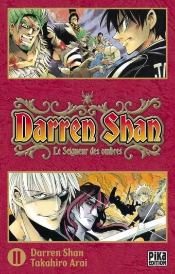 Couverture du manga Darren Shan Tome 11, « Le seigneur des ombres »