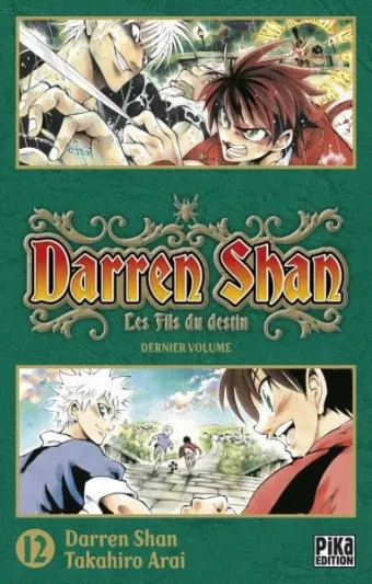Couverture du manga Darren Shan Tome 12, « Les fils du destin »