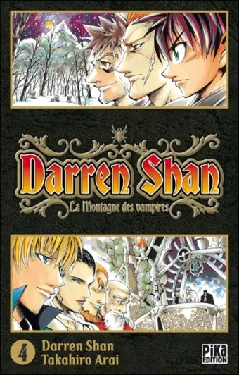 Couverture du manga Darren Shan Tome 4, « La montagne des vampires »