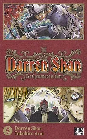 Couverture du manga Darren Shan Tome 5, « Les épreuves de la mort »