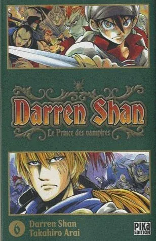 Couverture du manga Darren Shan Tome 6, « Le prince des vampires »