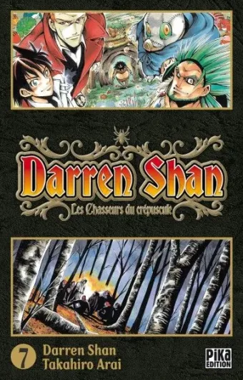 Couverture du manga Darren Shan Tome 7, « Les chasseurs du crépuscule »