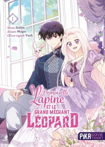 Couverture du manga Demoiselle lapine et le grand méchant léopard Tome 1
