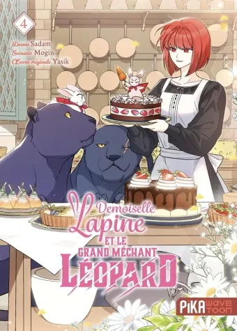 Couverture du manga Demoiselle lapine et le grand méchant léopard Tome 4