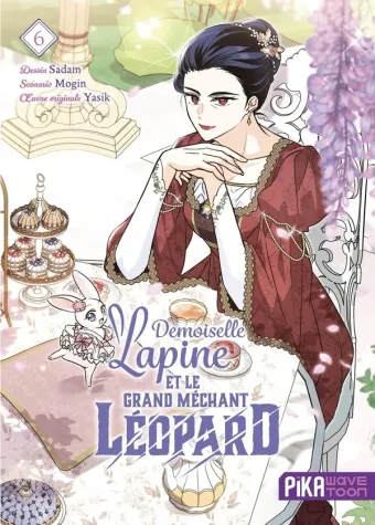 Couverture du manga Demoiselle lapine et le grand méchant léopard Tome 6