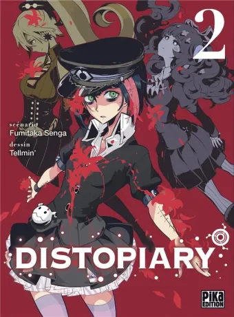 Couverture du manga Distopiary Tome 2