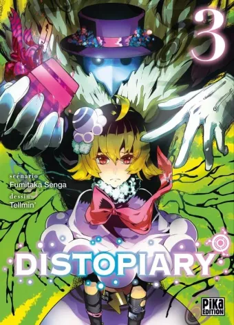 Couverture du manga Distopiary Tome 3