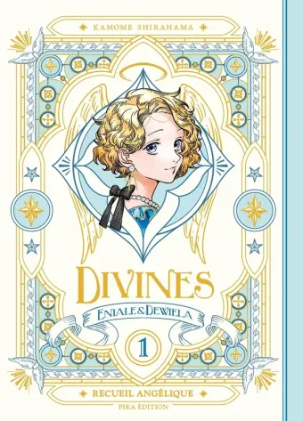 Couverture du manga Divines Tome 1, « Recueil angélique »