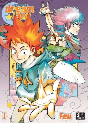 Couverture du manga Dreamland Tome 1, « Feu ! »