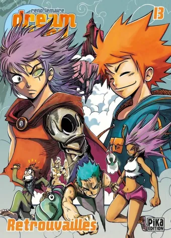 Couverture du manga Dreamland Tome 13, « Retrouvailles »