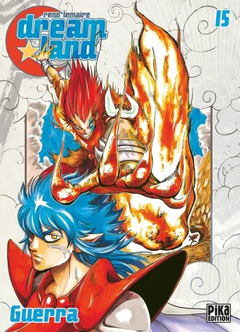 Couverture du manga Dreamland Tome 15, « Guerra »