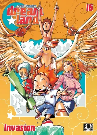 Couverture du manga Dreamland Tome 16, « Invasion »