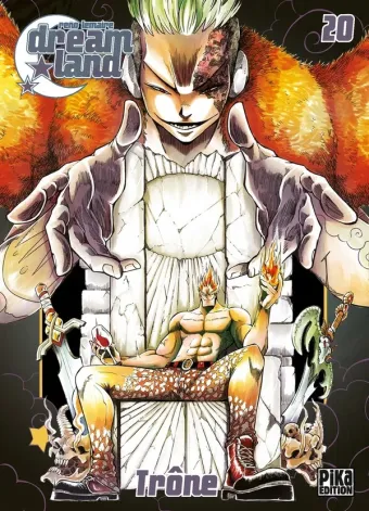 Couverture du manga Dreamland Tome 20, « Trône »