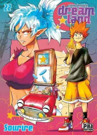 Couverture du manga Dreamland Tome 22, « Sourire »