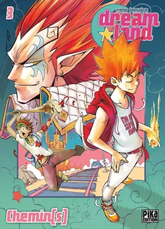 Couverture du manga Dreamland Tome 3, « Chemin(s) »