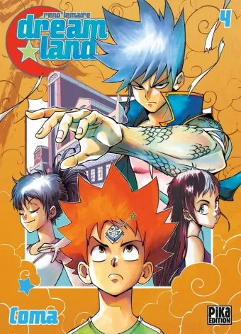 Couverture du manga Dreamland Tome 4, « Coma »