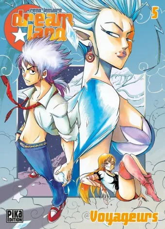 Couverture du manga Dreamland Tome 5, « Voyageurs »