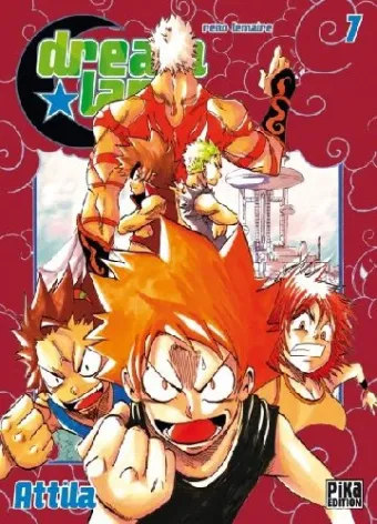 Couverture du manga Dreamland Tome 7, « Attila »