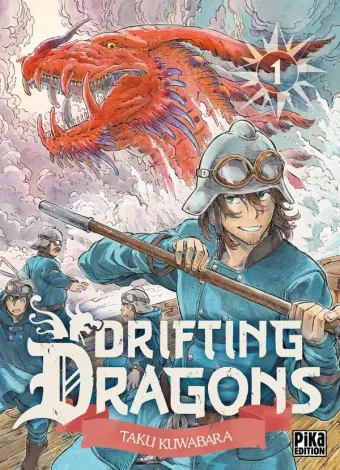 Couverture du manga Drifting dragons Tome 1