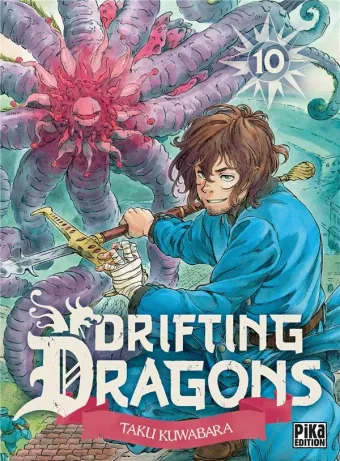 Couverture du manga Drifting dragons Tome 10
