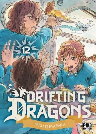 Couverture du manga Drifting dragons Tome 12