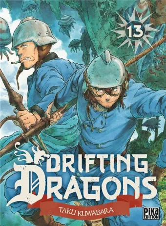 Couverture du manga Drifting dragons Tome 13
