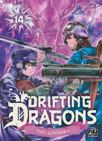 Couverture du manga Drifting dragons Tome 14