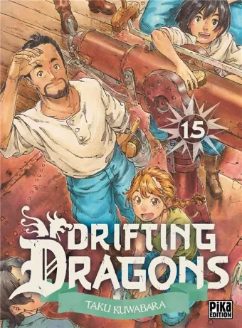 Couverture du manga Drifting dragons Tome 15