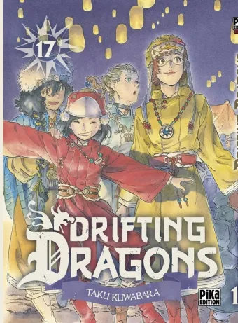 Couverture du manga Drifting dragons Tome 17