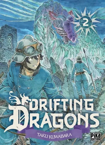 Couverture du manga Drifting dragons Tome 2