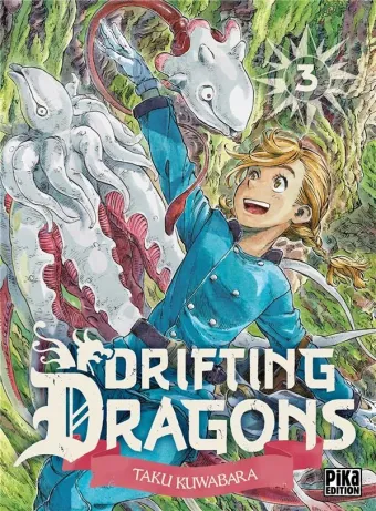 Couverture du manga Drifting dragons Tome 3