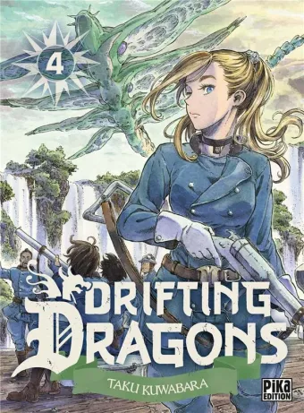 Couverture du manga Drifting dragons Tome 4